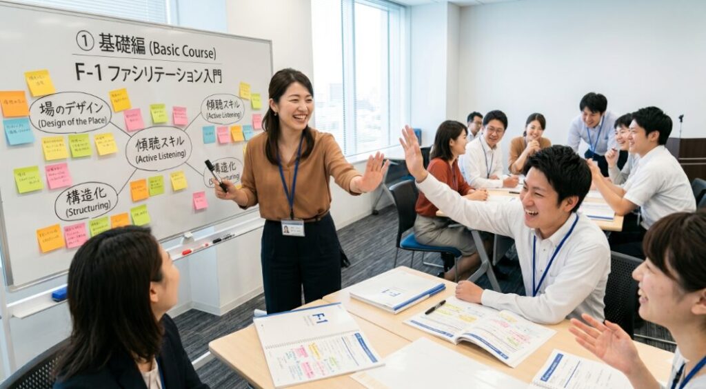 会議力！あなたもファシリテーションが身につく研修 【 基礎編 】